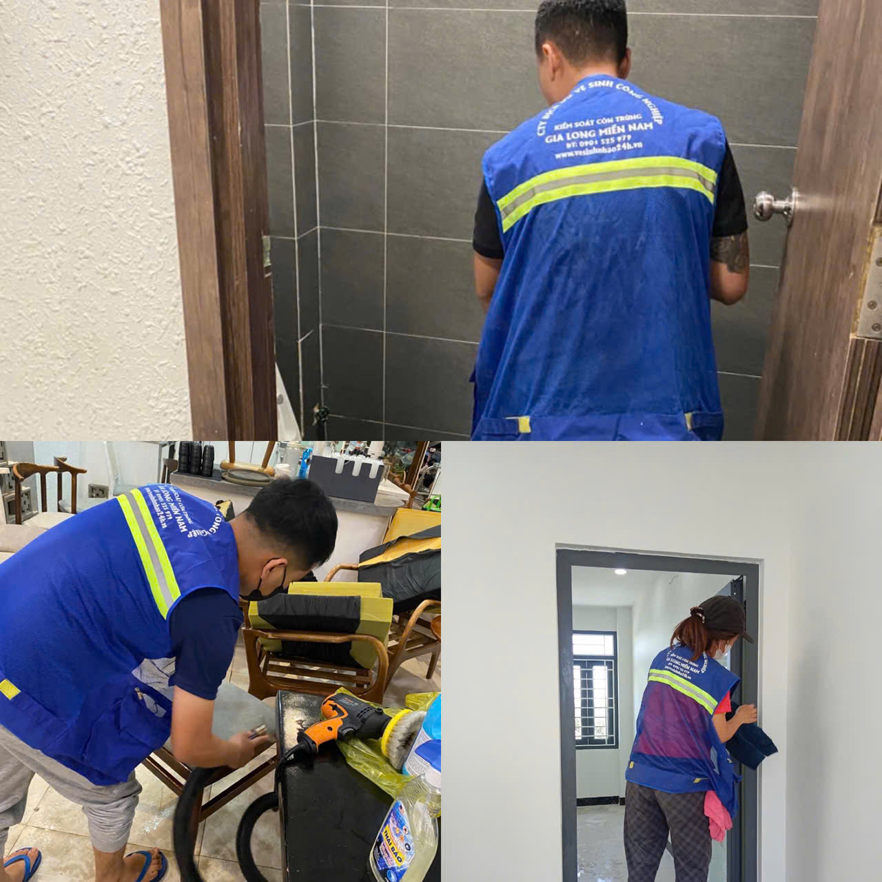 Dịch vụ vệ sinh nhà cửa tại bình tiên