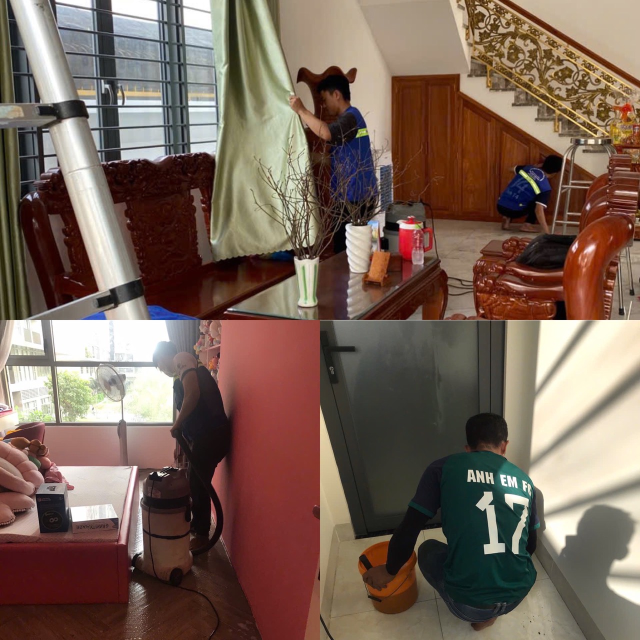 Dịch vụ vệ sinh công nghiệp Đức Nhuận