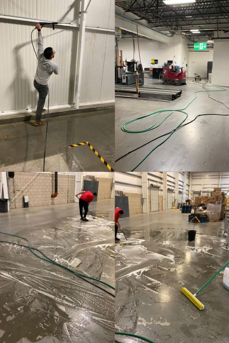 Dịch vụ vệ sinh nhà xưởng dĩ an