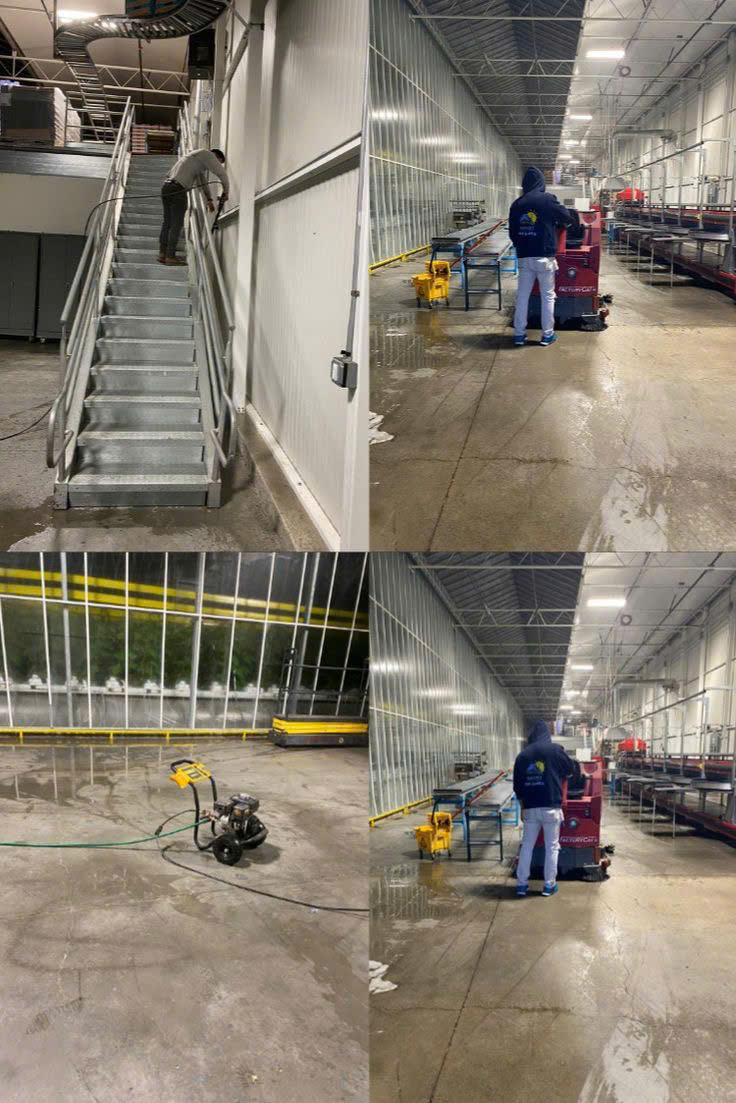 Dịch vụ vệ sinh nhà xưởng phường dĩ an