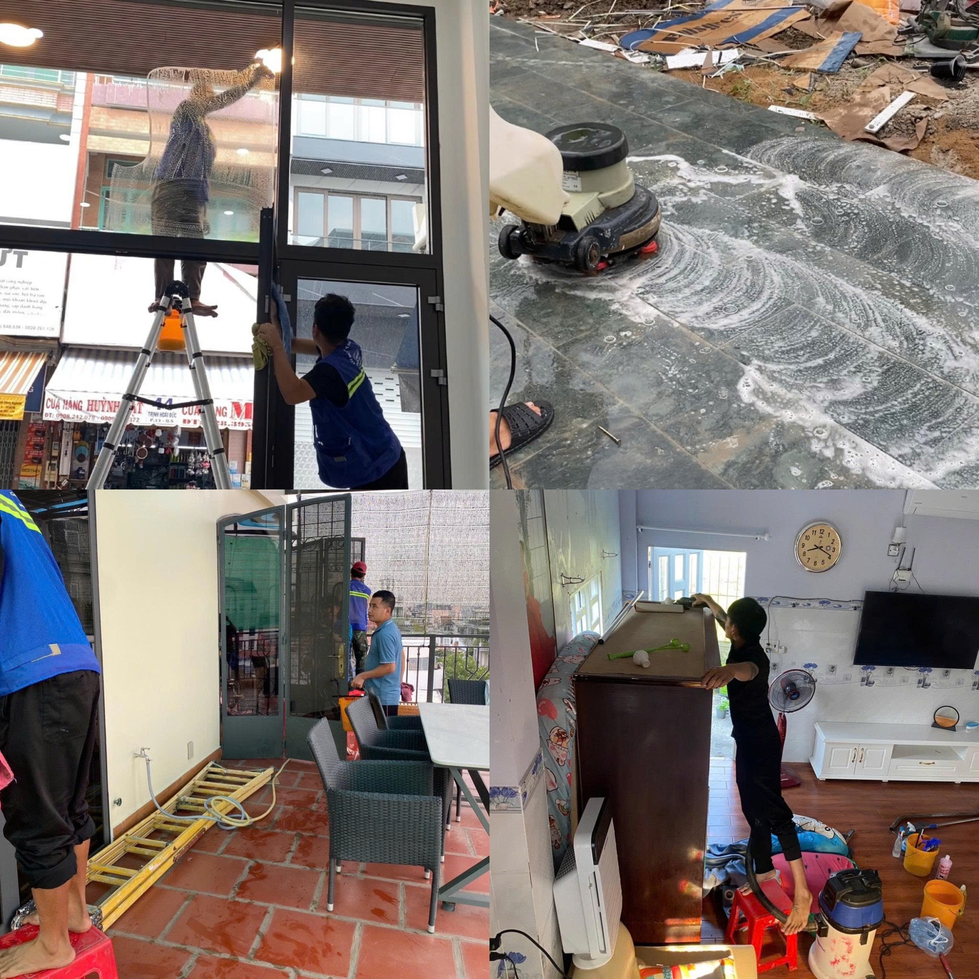 Dịch vụ vệ sinh nhà xưởng thuận giao