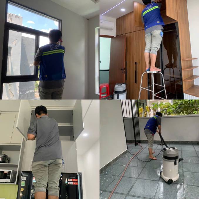 Vệ sinh công nghiệp an hội tây 