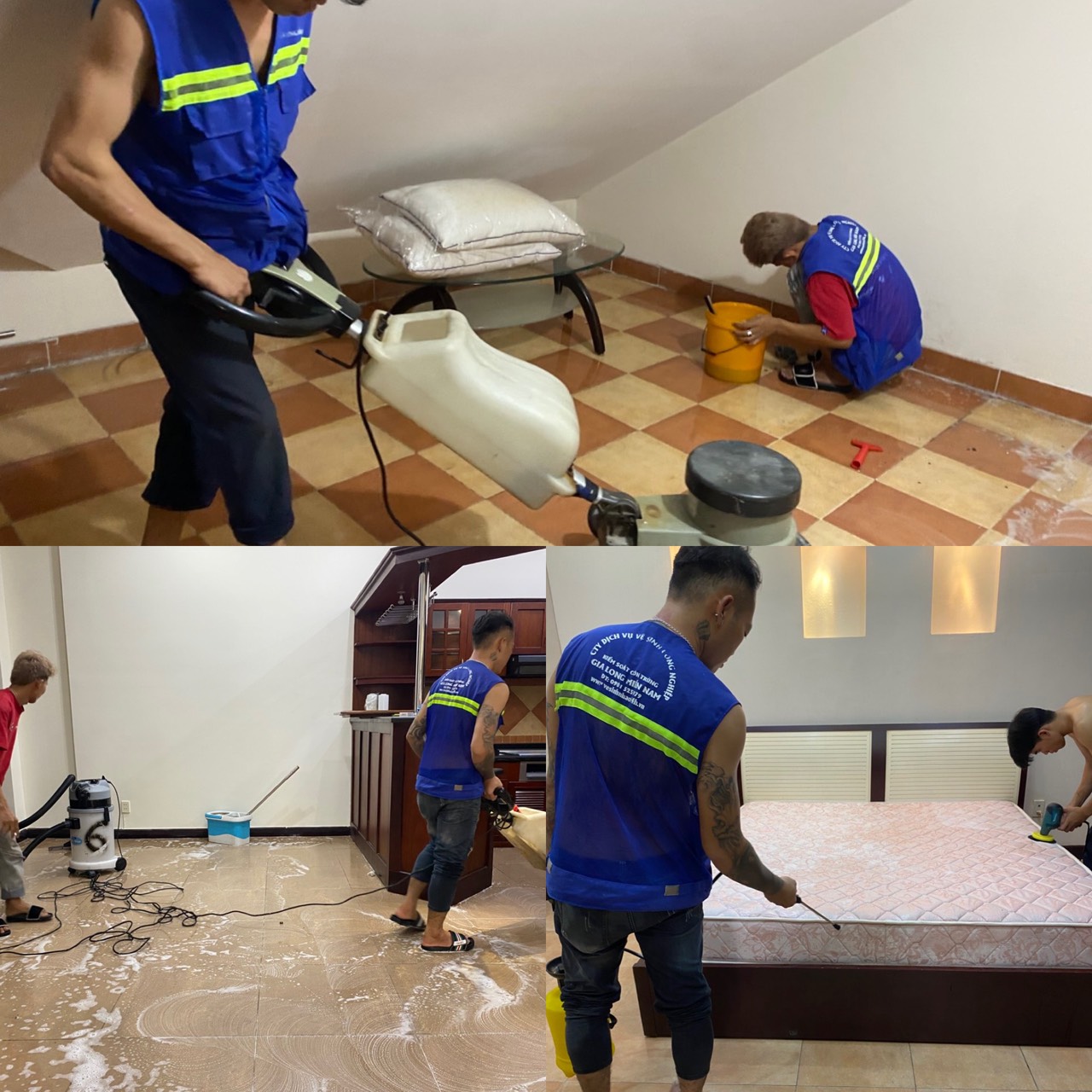 Vệ sinh công nghiệp an nhơn tây