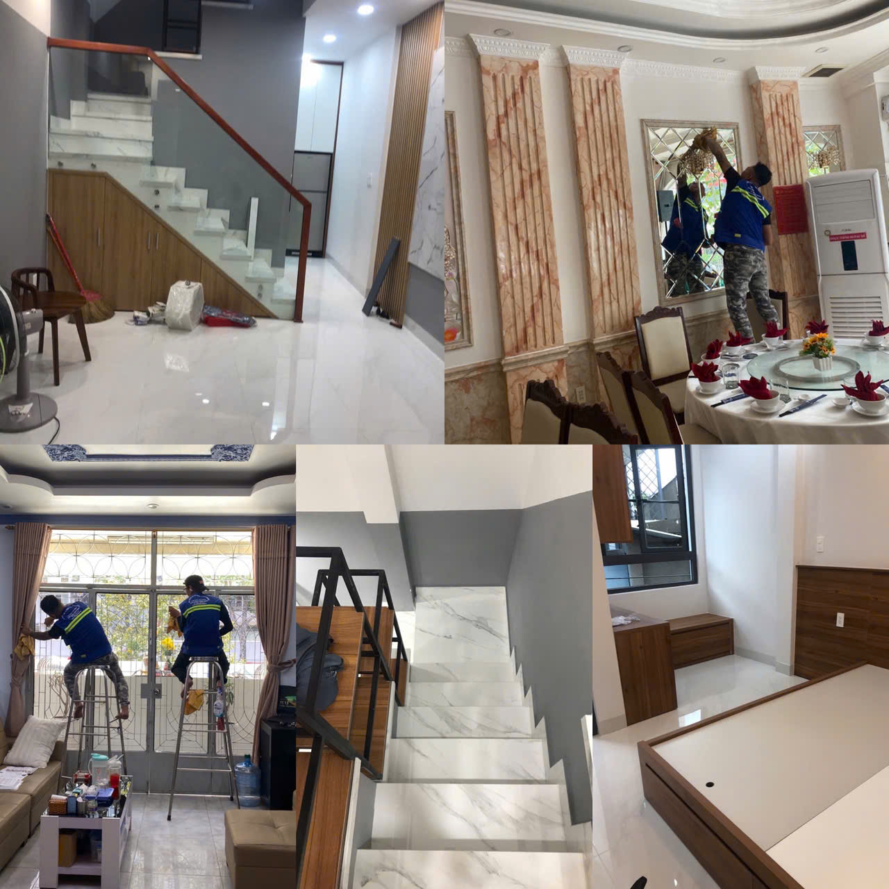 Vệ sinh công nghiệp chợ quán