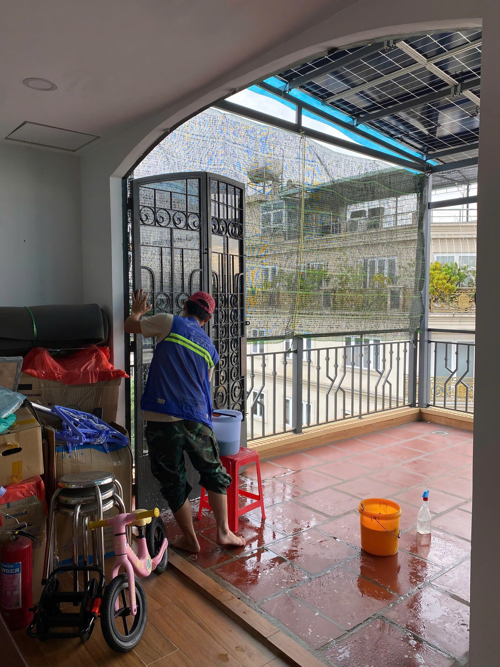 Vệ sinh công nghiệp dĩ an