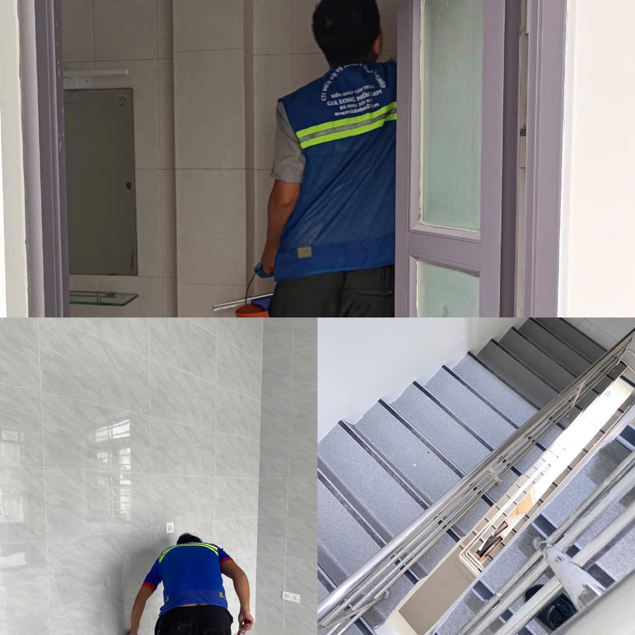 Vệ sinh nhà mới xây đức nhuận