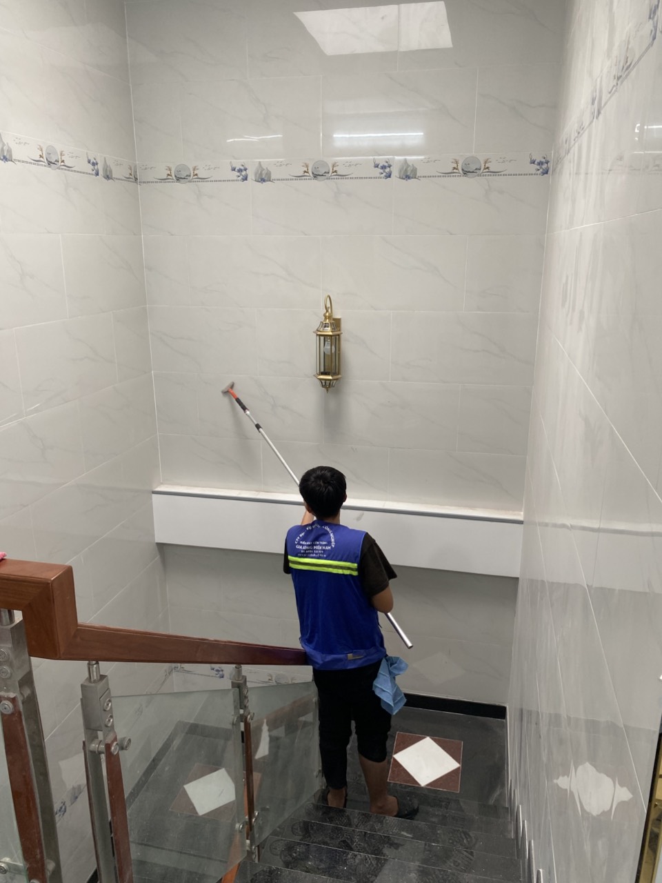 Vệ sinh nhà sau xây Tây thạnh