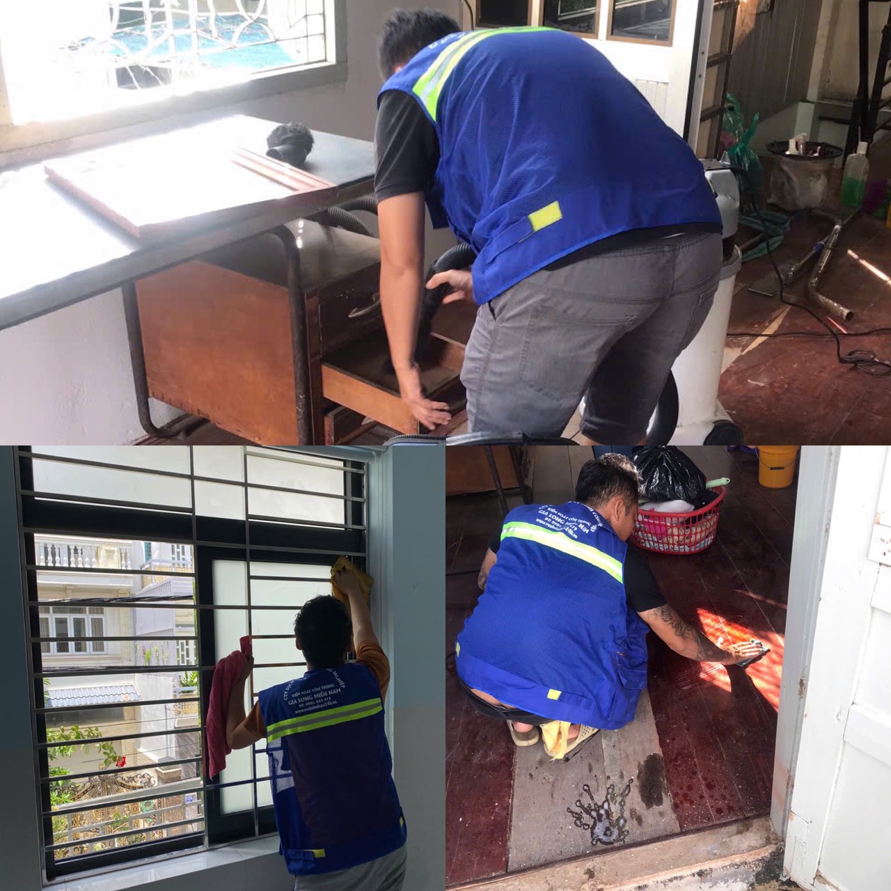 Vệ sinh nhà cửa tại bình thới