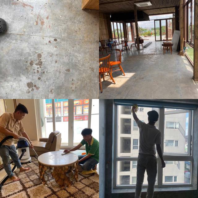 Dịch vụ vệ sinh nhà cửa tại tân sơn hòa