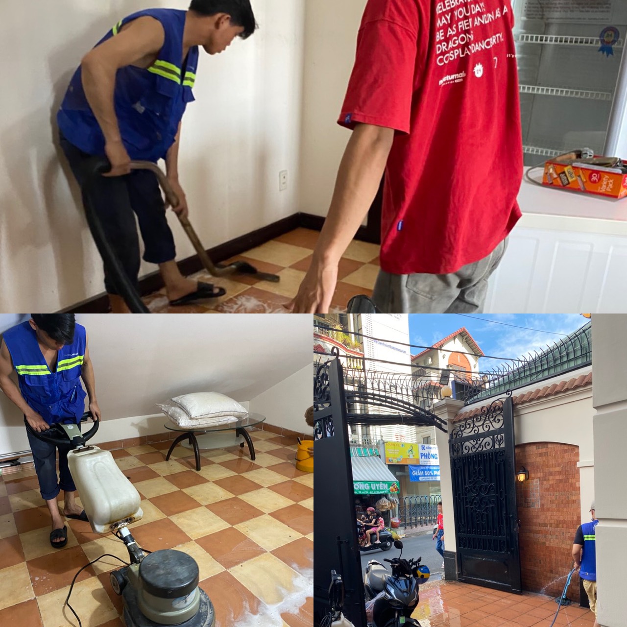 Công ty vệ sinh nhà ở bàn cờ giá rẻ