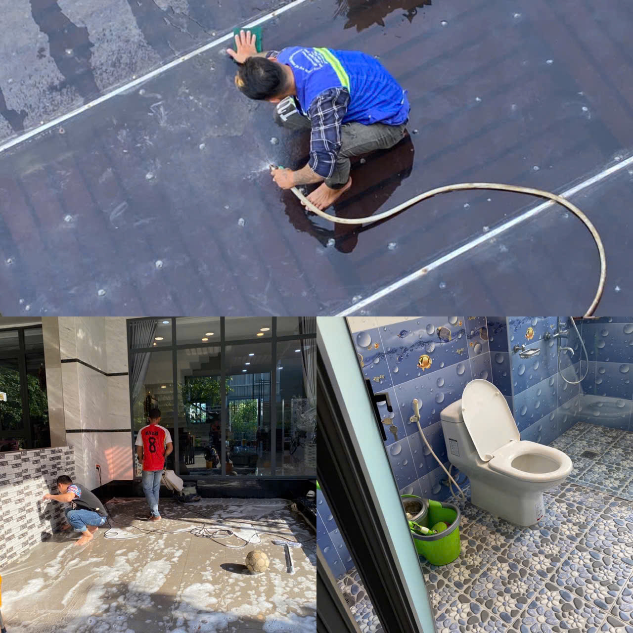 Công ty vệ sinh nhà ở bình tây giá rẻ