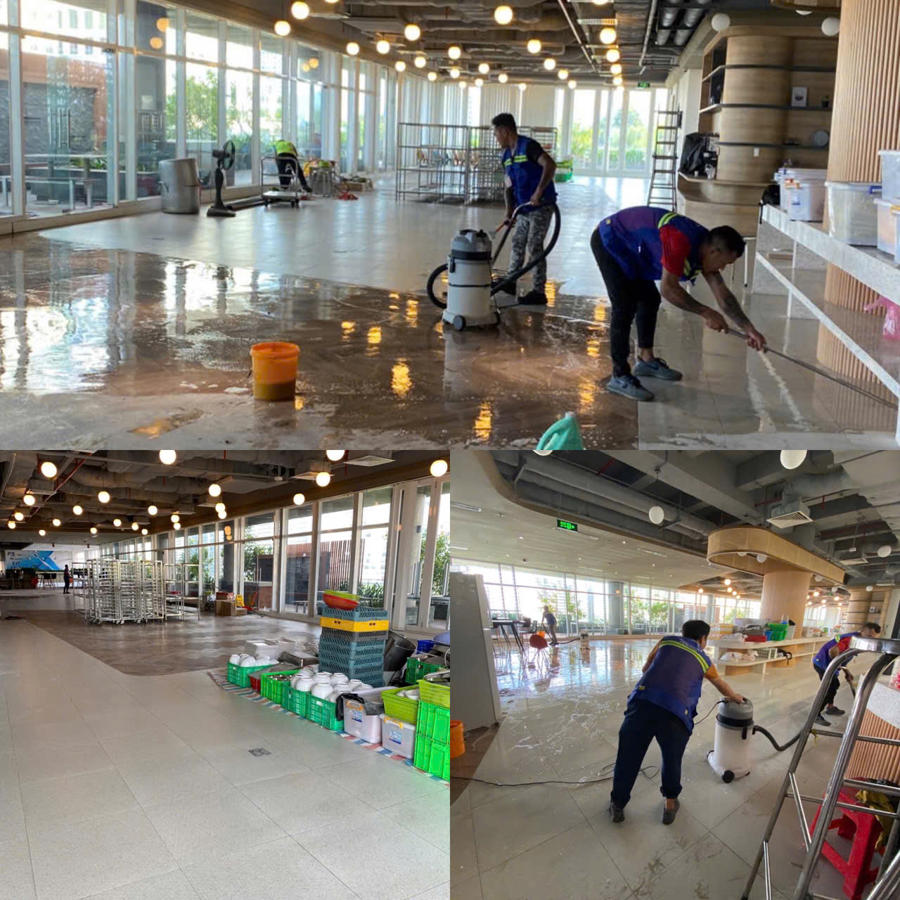 Vệ sinh nhà ở tại bình tiên