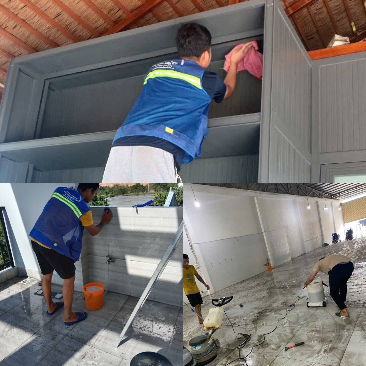 Vệ sinh nhà ở tại chợ quán