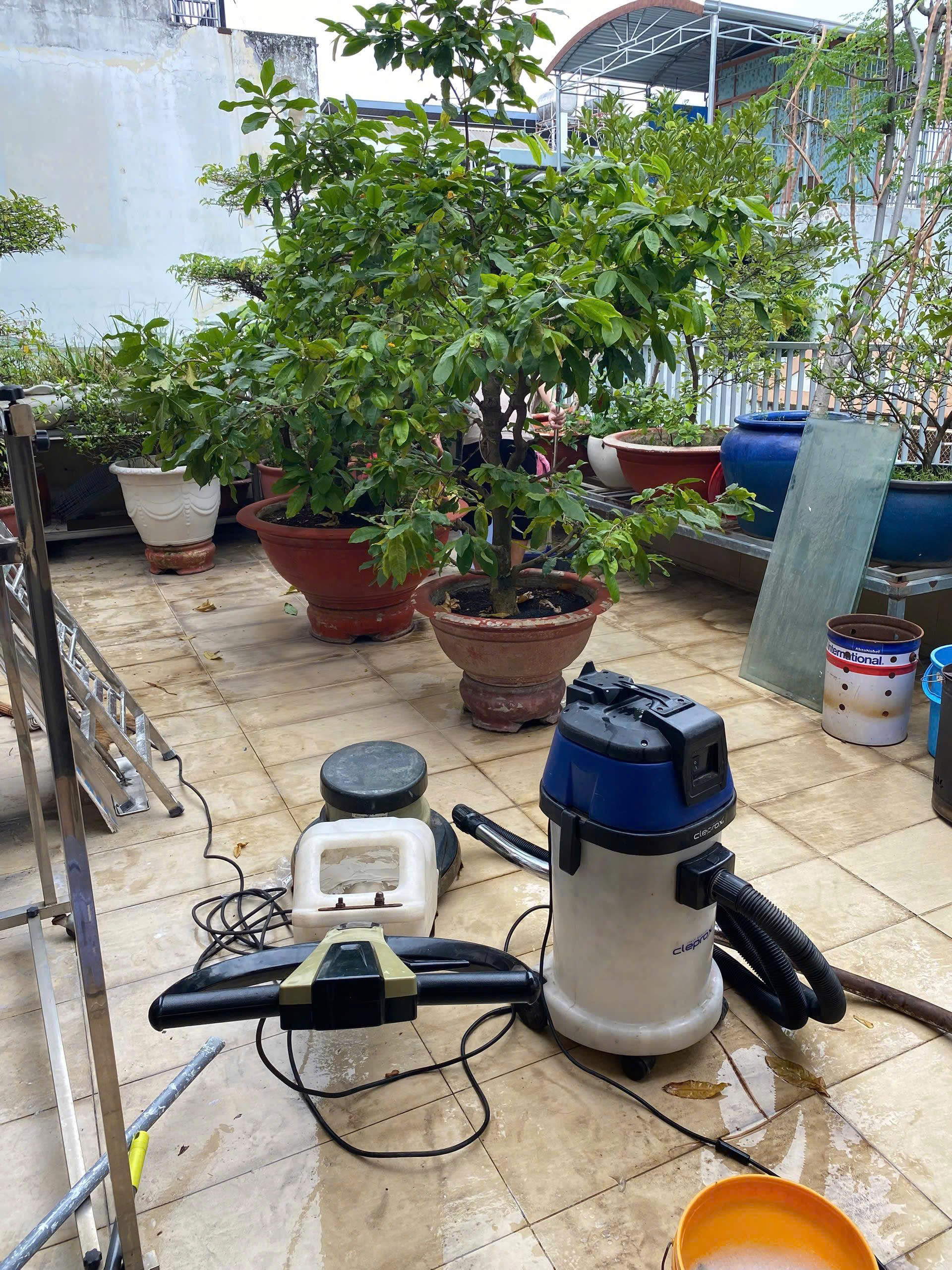 Vệ sinh nhà ở tại dĩ an