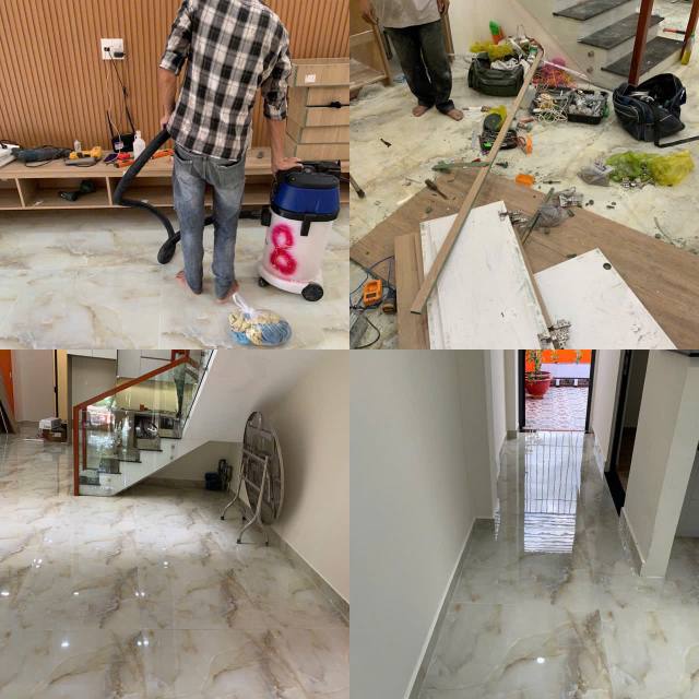 Vệ sinh nhà ở tại đông hưng thuận