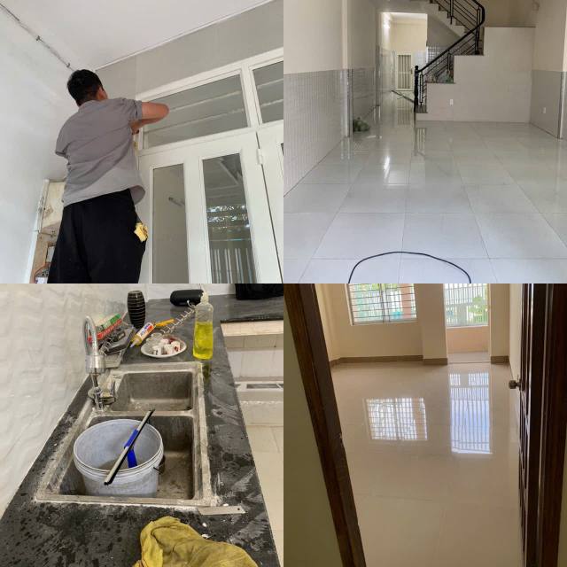 Vệ sinh nhà ở tại hiệp bình