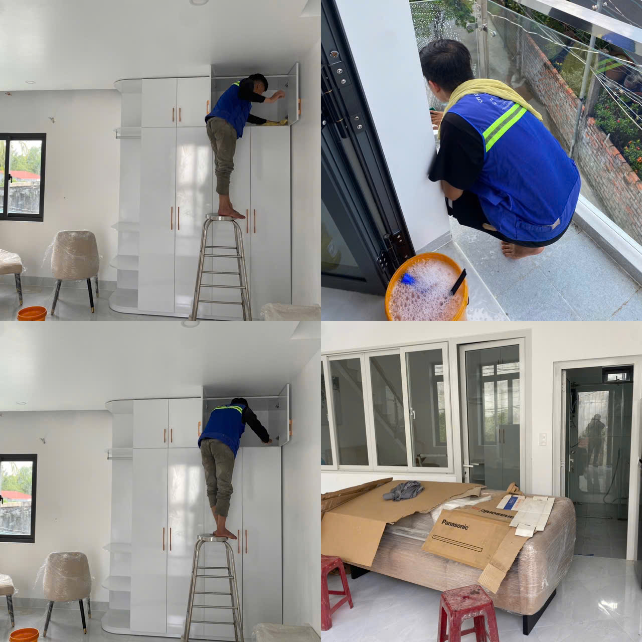 Vệ sinh nhà ở tại long trường