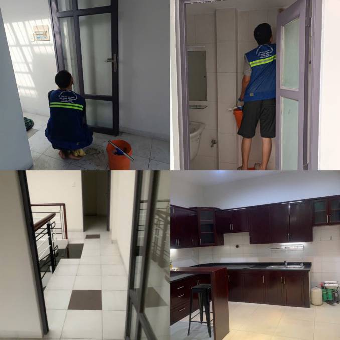 Vệ sinh nhà ở tại sài gòn