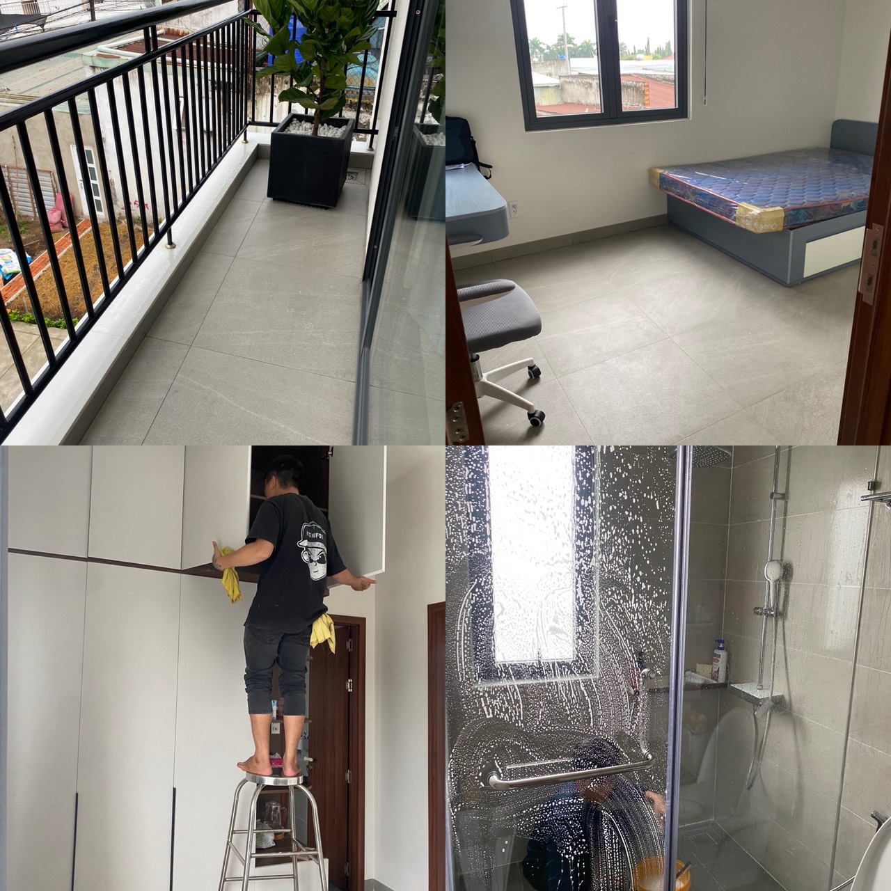 Vệ sinh nhà ở tại tam bình