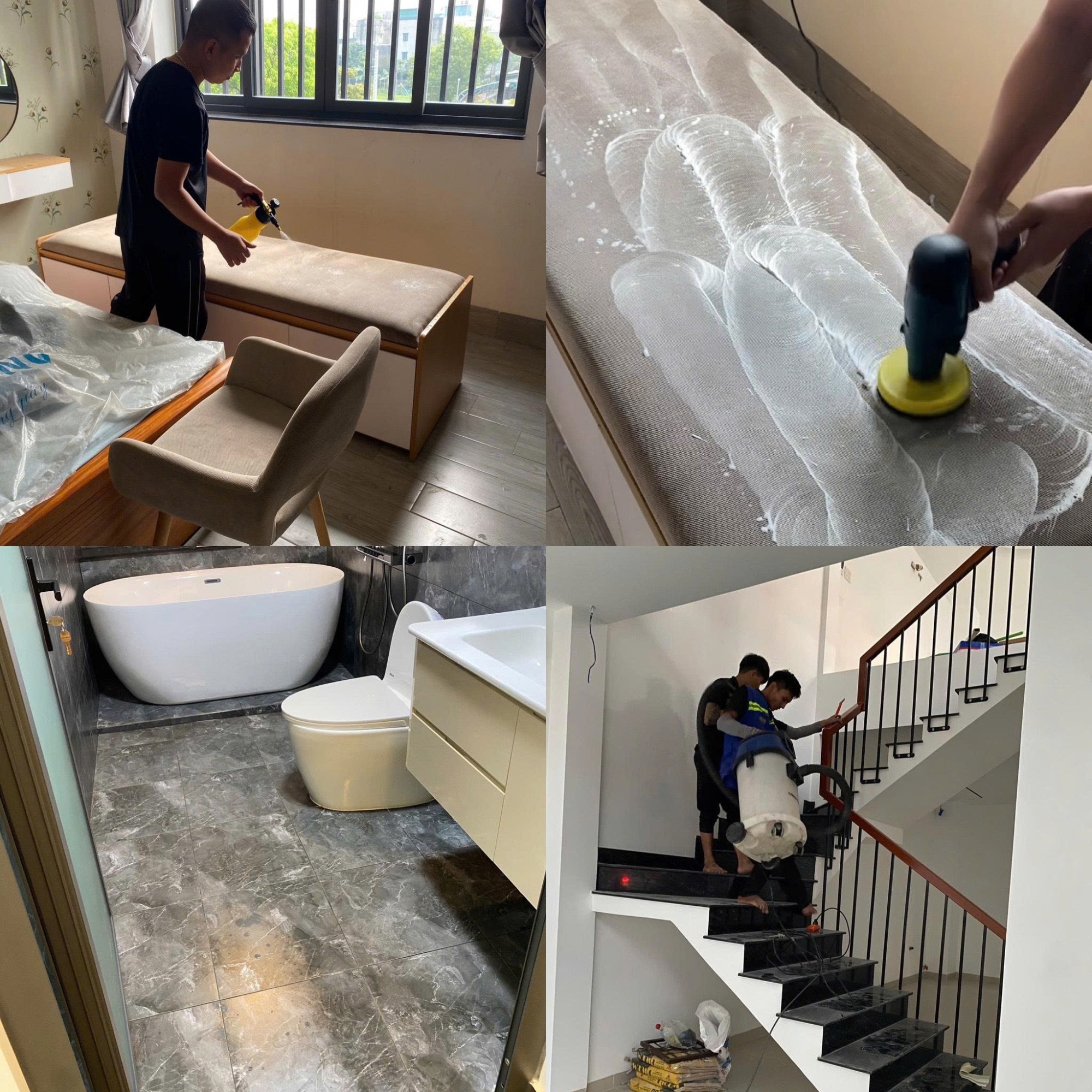 Vệ sinh nhà ở tại tân đông hiệp