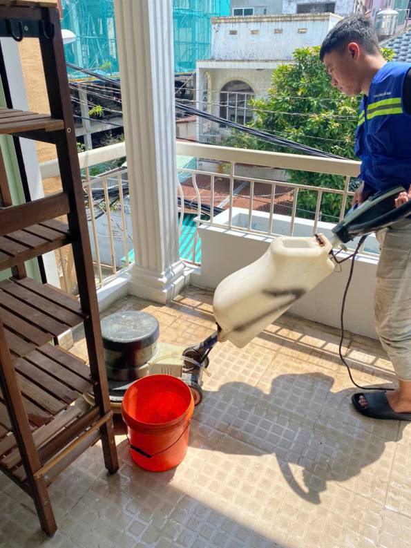 Dịch vụ vệ sinh nhà cửa tại tân hòa