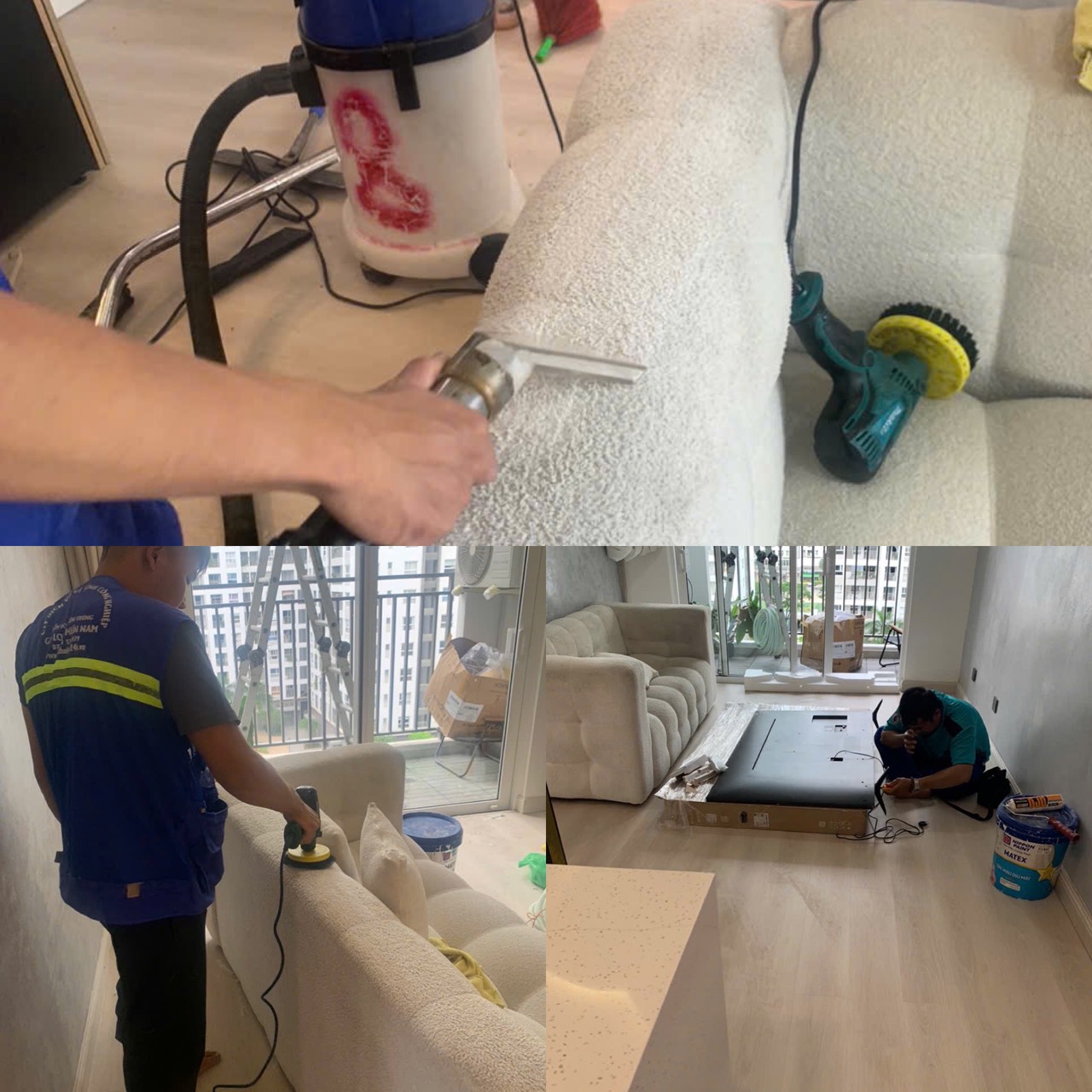 Công ty vệ sinh nhà ở tân mỹ giá rẻ