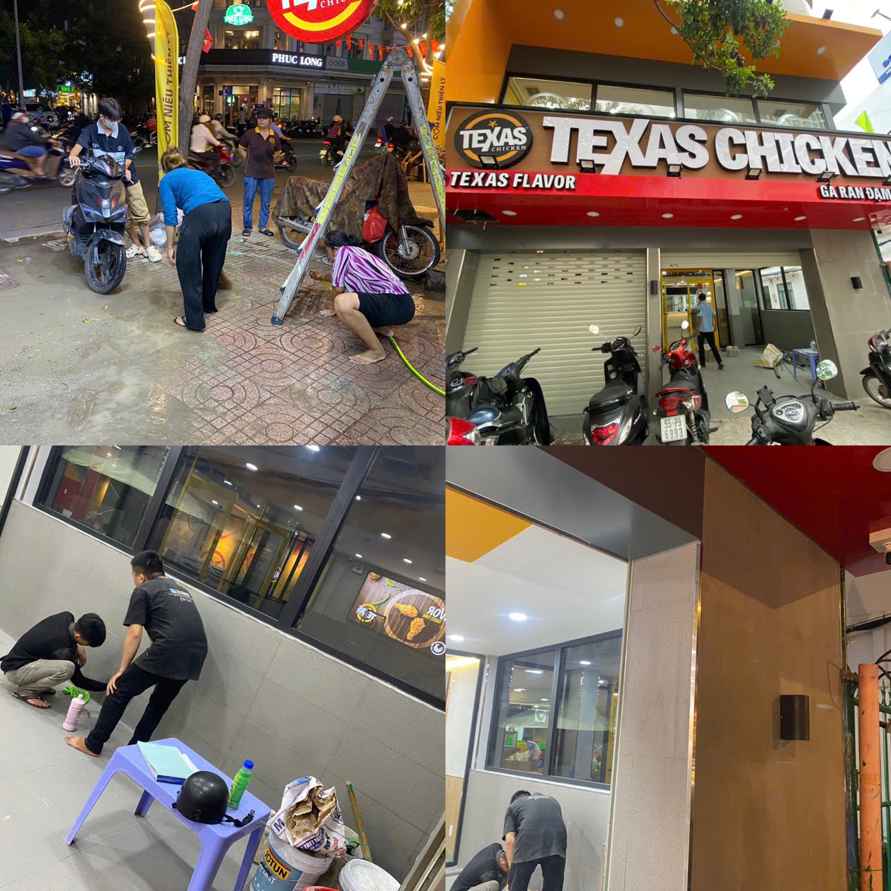 Vệ sinh nhà ở tại tân sơn