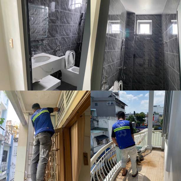 Vệ sinh nhà ở tại thông tây hội