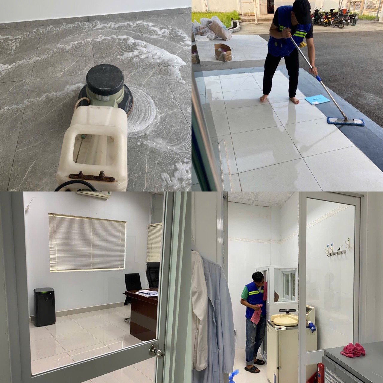 Vệ sinh nhà ở tại vườn lài