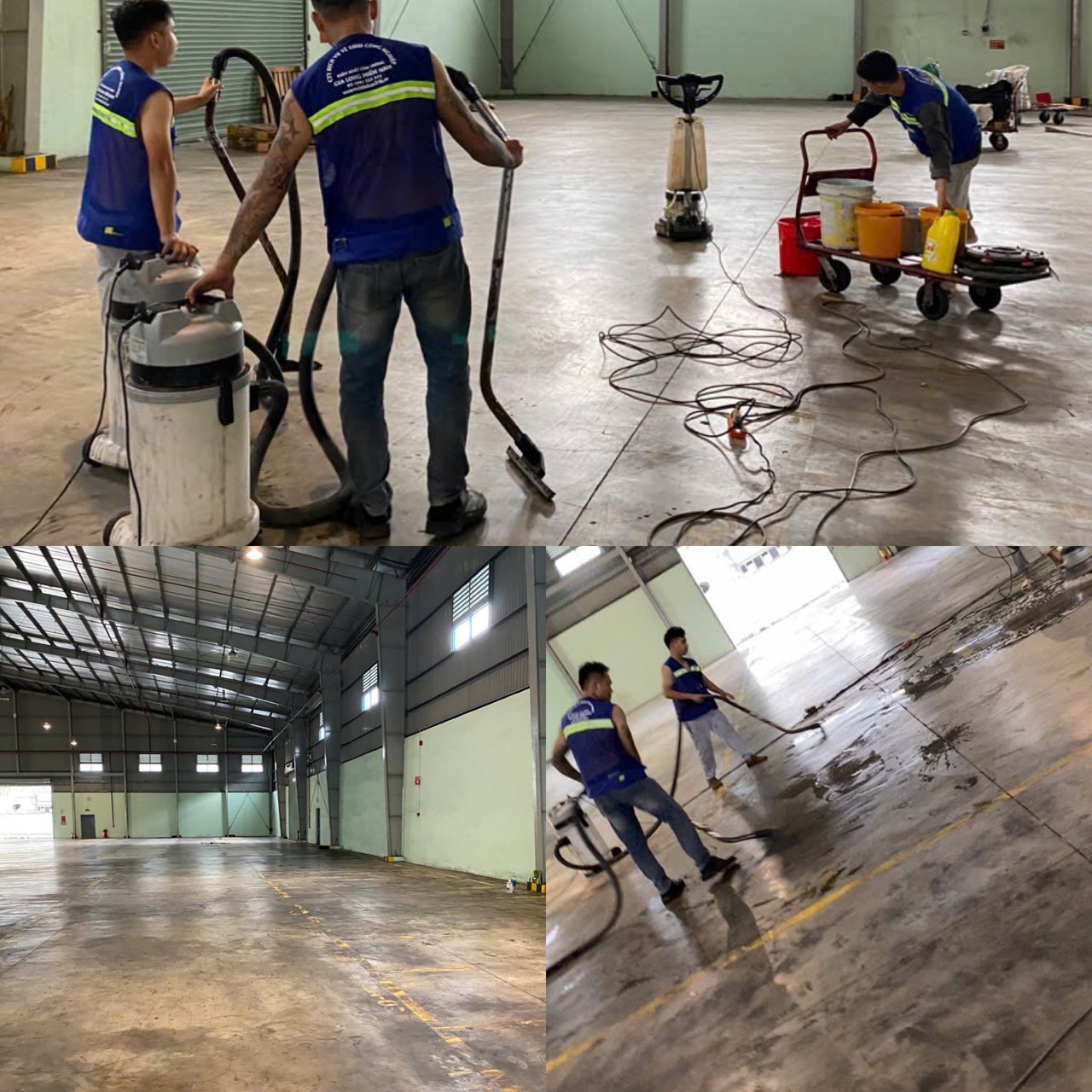 vệ sinh công nghiệp hòa khánh