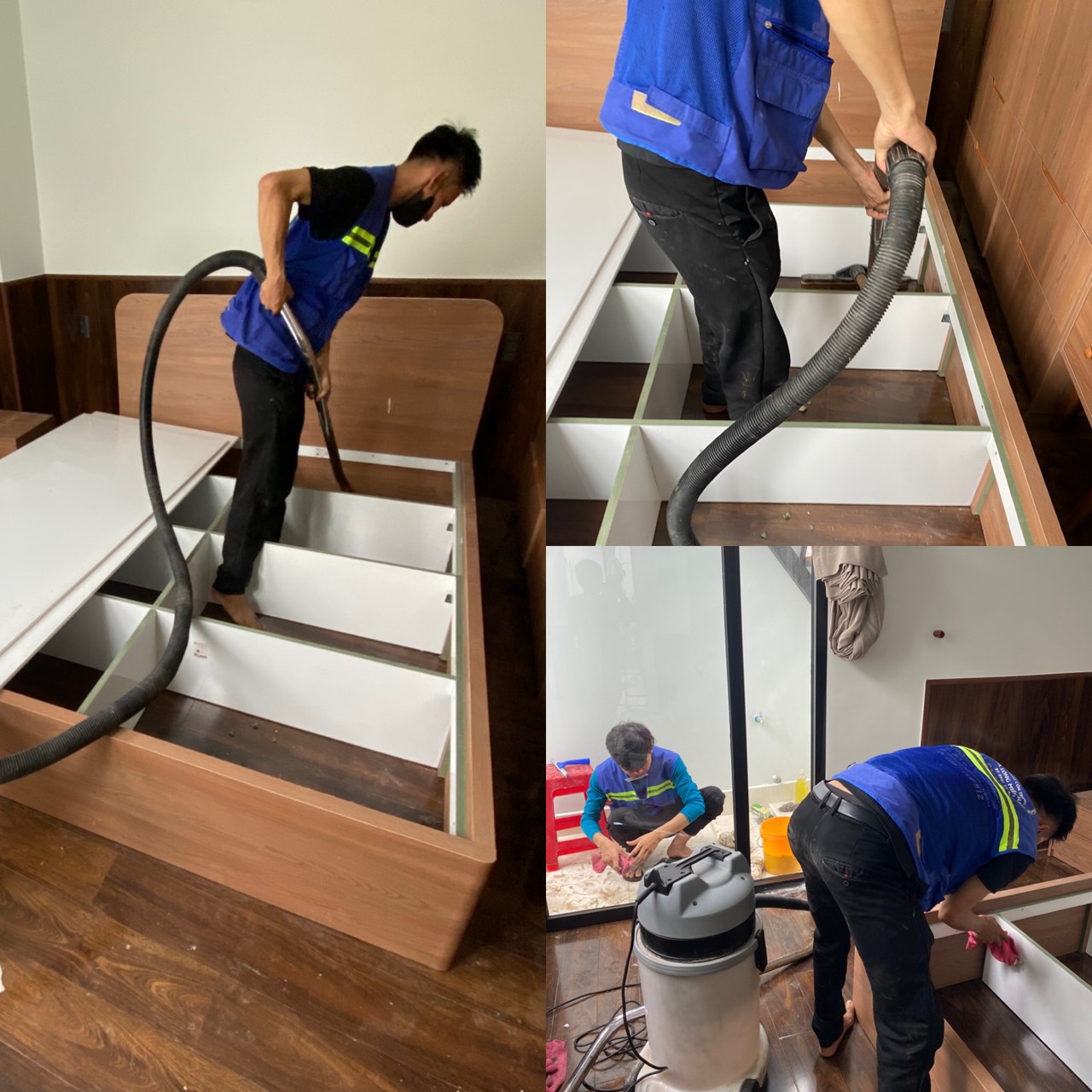 vệ sinh nhà mới xây phước lý