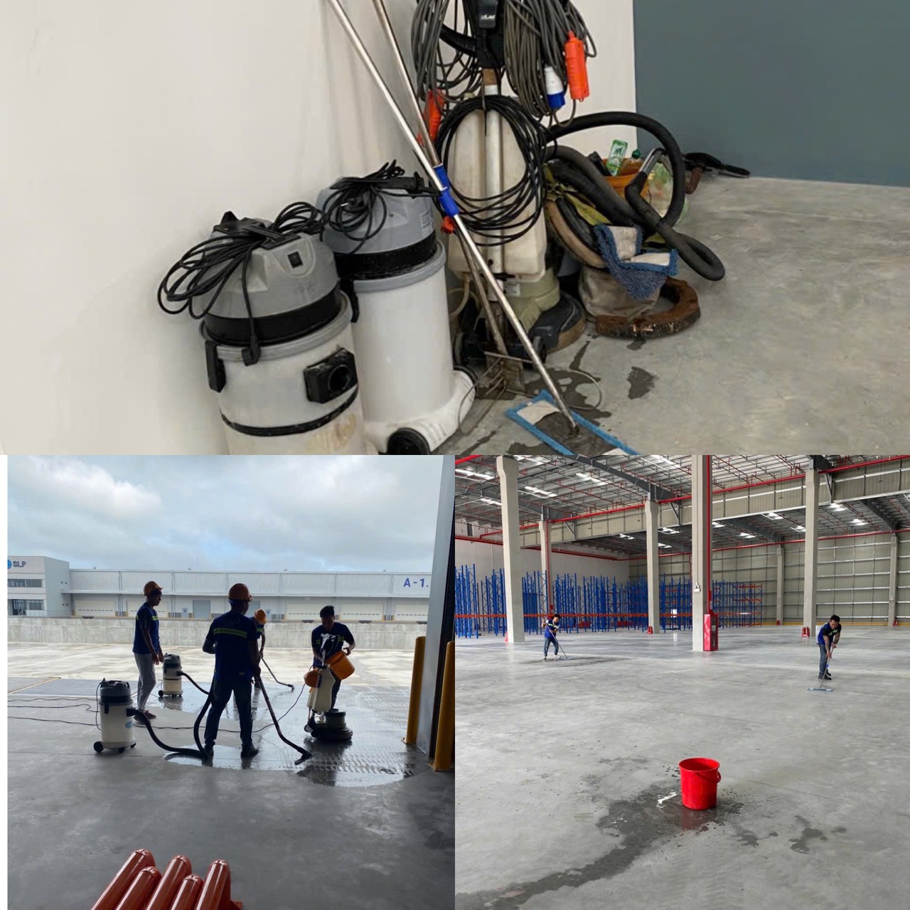 vệ sinh nhà sau xây cần giuộc