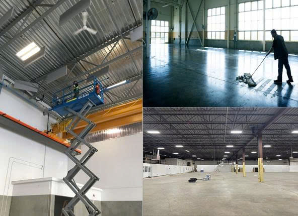 vệ sinh kho xưởng mỹ lệ