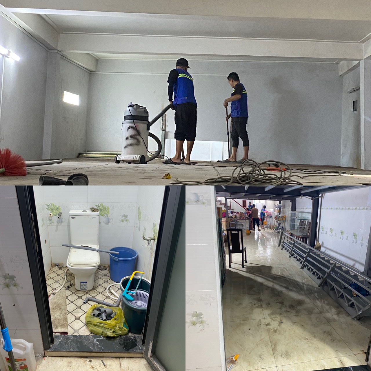 vệ sinh nhà ở tại bình đức