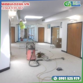 Dịch vụ vệ sinh nhà ở sau xây dựng giá rẻ