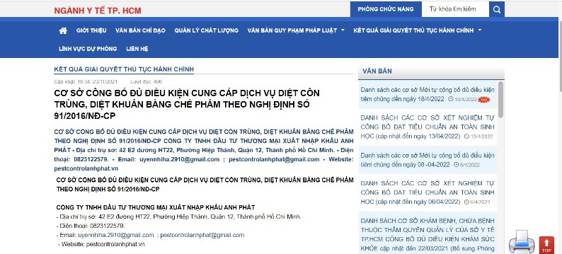 Phun khử khuẩn